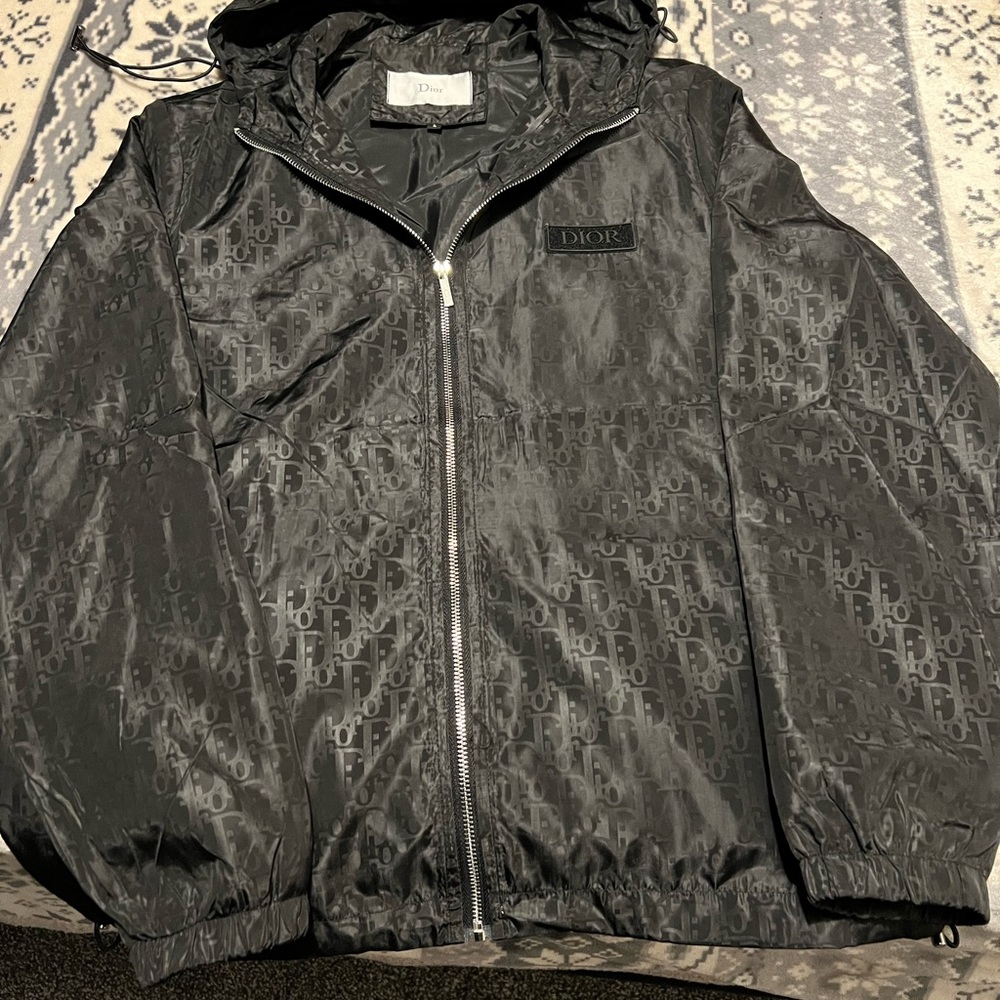 Dior oblique windbreaker